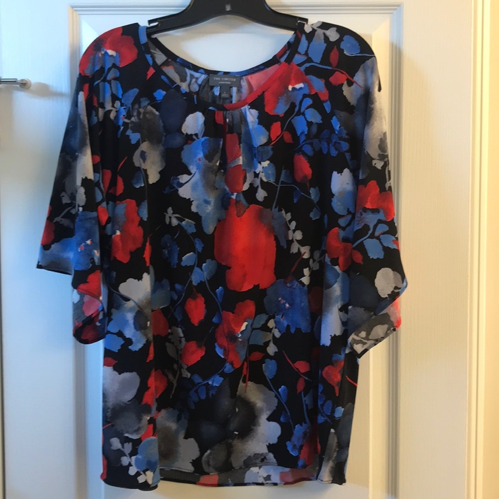 The Limited Multi-Color Dolman Top